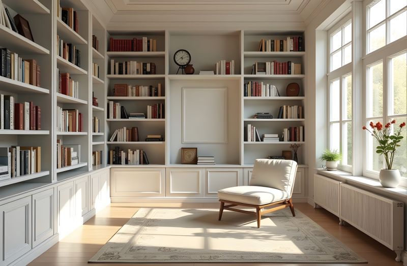Bookcase Construction in Woodbridge, VA