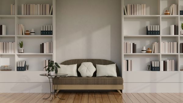 Bookcase Painting